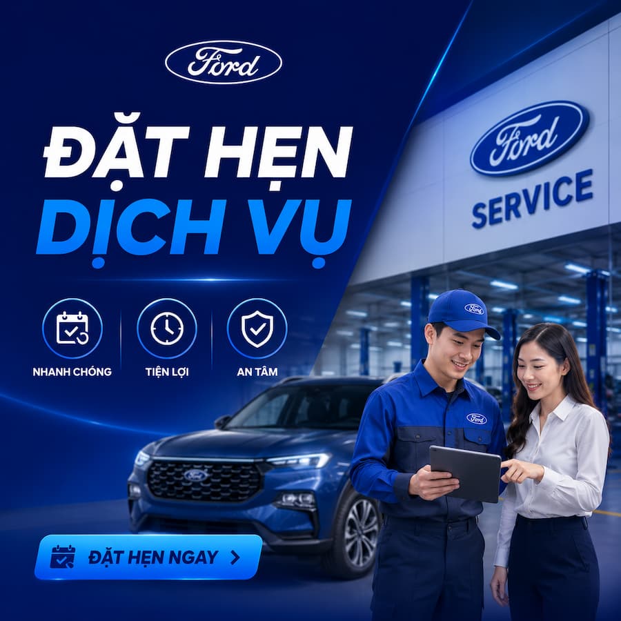 Đặt hẹn dịch vụ SUỐI TIÊN FORD