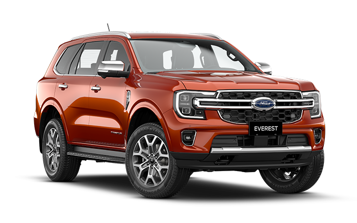 Ford Everest 2022 - Màu Đỏ Cam
