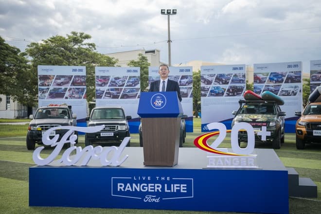 Ford Ranger đánh dấu 20 năm tại Việt Nam