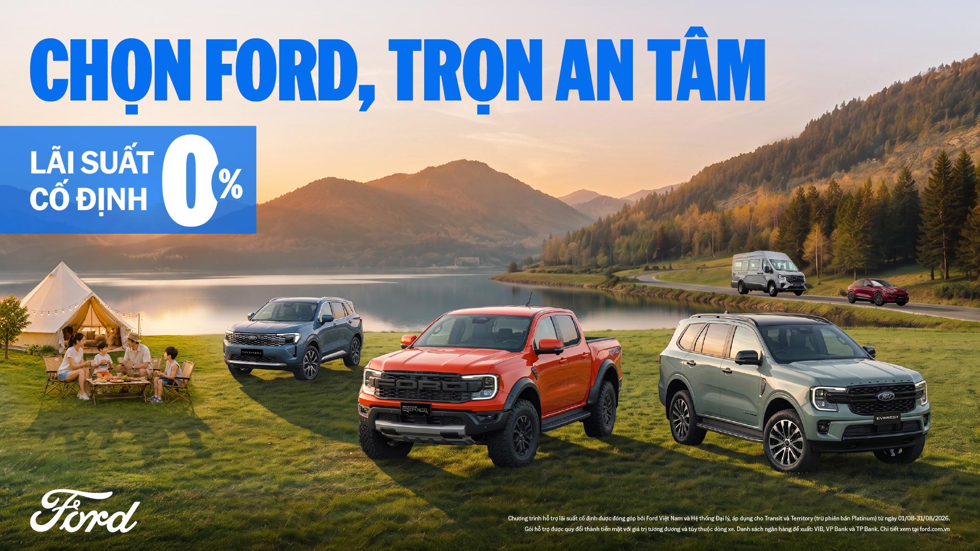 2025 FVL - THỜI ĐIỂM VÀNG MUA XE FORD