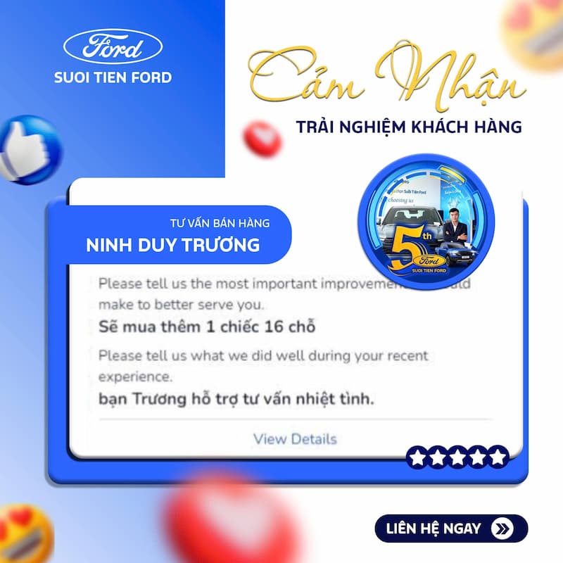 KHÁCH HÀNG NÓI GÌ VỀ SUỐI TIÊN FORD 08
