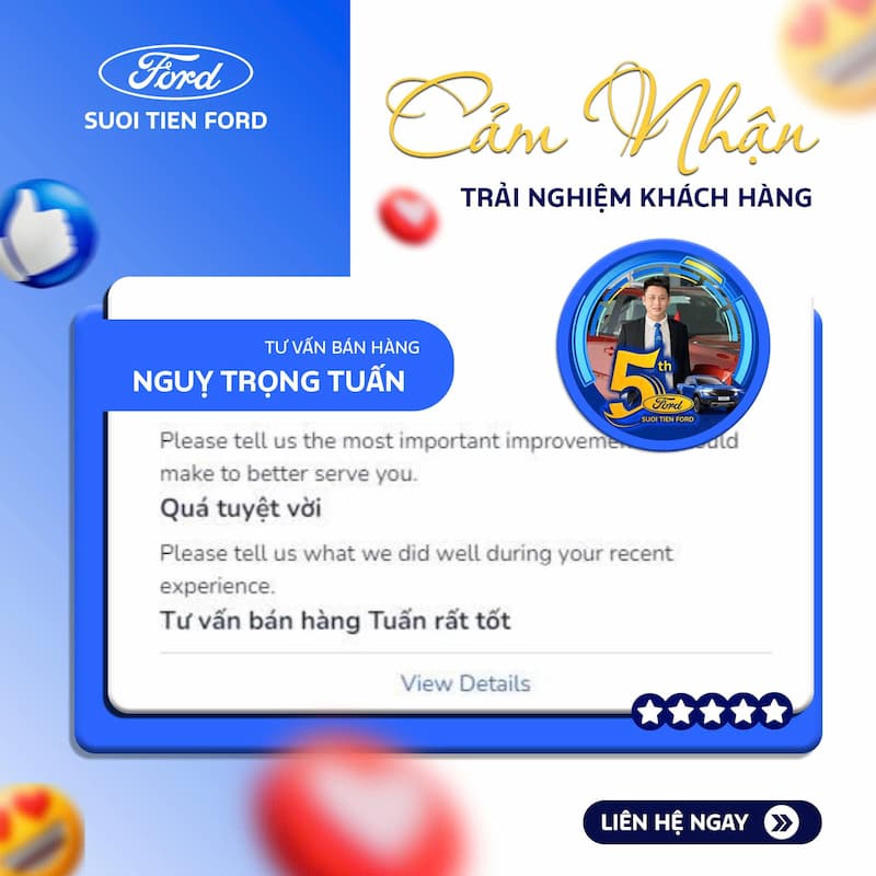 KHÁCH HÀNG NÓI GÌ VỀ SUỐI TIÊN FORD 10