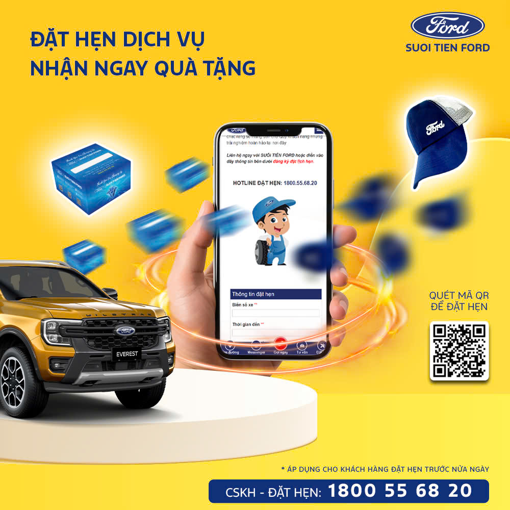 KHUYẾN MÃI DỊCH VỤ TẠI SUỐI TIÊN FORD 2