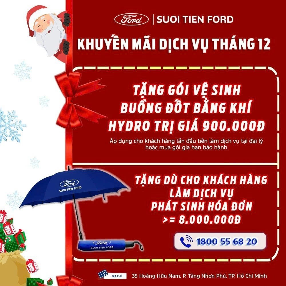 KHUYẾN MÃI DỊCH VỤ THÁNG 12 2