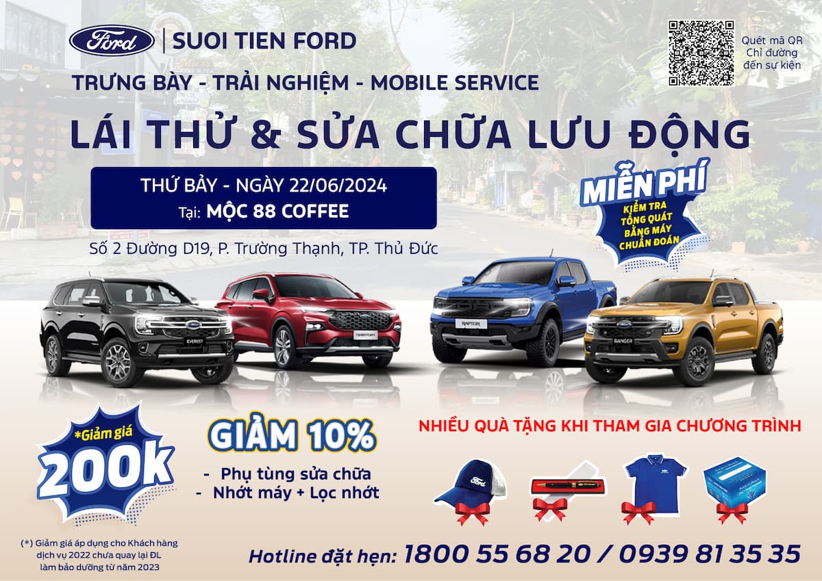 Lái thử xe Ford 1