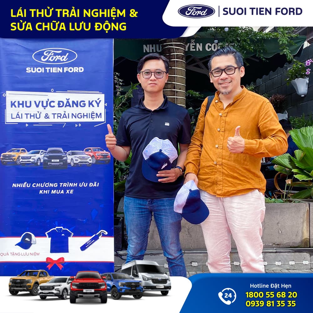 lái thử xe ford