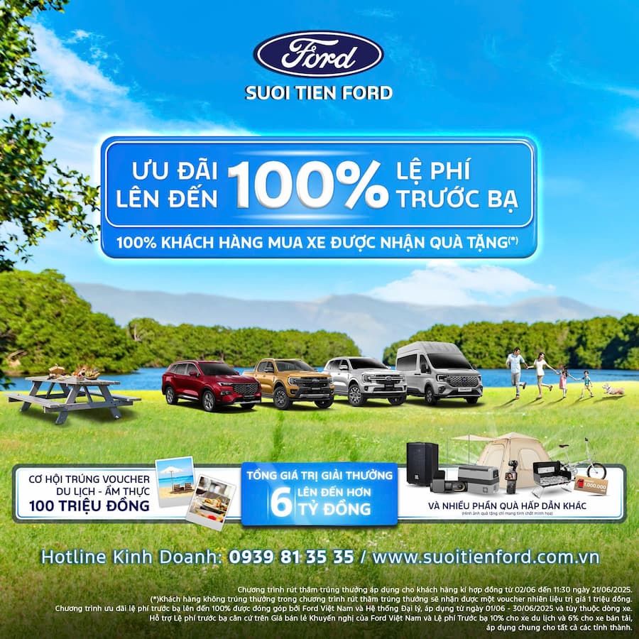 PHIÊU HÈ CÙNG FORD – TỰ DO SỐNG CHẤT