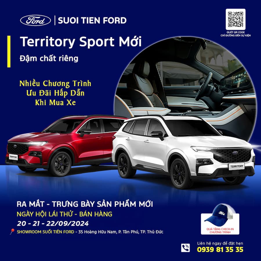 RA MẮT - TRƯNG BÀY FORD TERRITORY SPORT