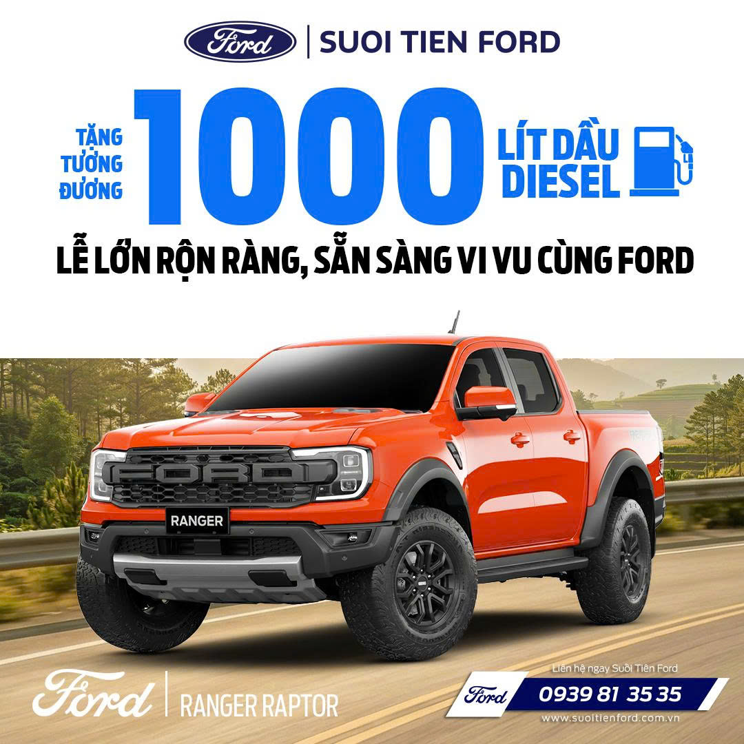 SẴN SÀNG VI VU KHÔNG ÂU LO CÙNG FORD 1