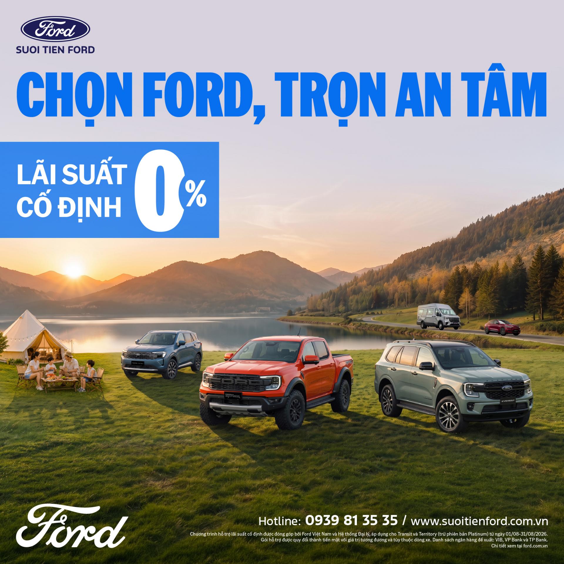 2025 FVL - THỜI ĐIỂM VÀNG MUA XE FORD