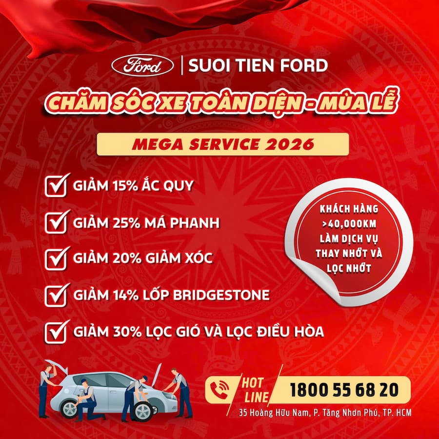 VÔ VÀNG ƯU ĐÃI CHĂM SÓC XE MÙA LỄ 3