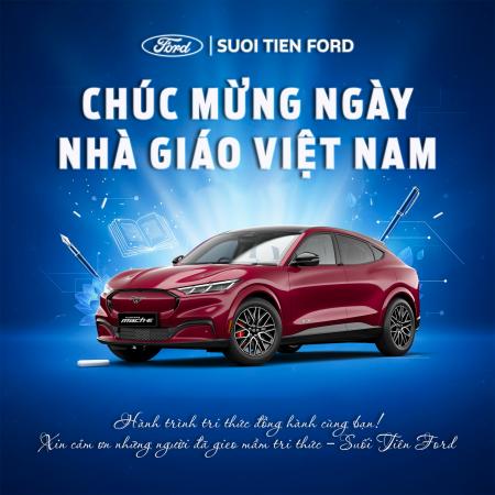 SUỐI TIÊN FORD CHÚC MỪNG NGÀY NHÀ GIÁO VIỆT NAM 20/11