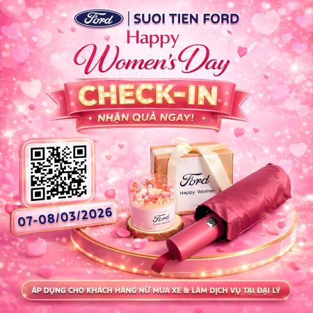 HAPPY WOMEN’S DAY 8/3 – CHECK-IN NHẬN QUÀ NGAY