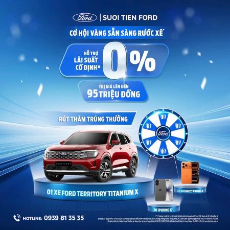 CƠ HỘI VÀNG – SẴN SÀNG RƯỚC XẾ CÙNG SUỐI TIÊN FORD TRONG THÁNG 5