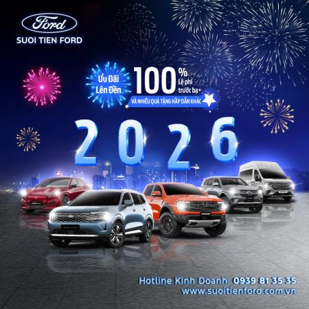 NĂM MỚI BỨT PHÁ, CÙNG FORD TIẾN XA