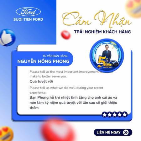KHÁCH HÀNG NÓI GÌ VỀ SUỐI TIÊN FORD