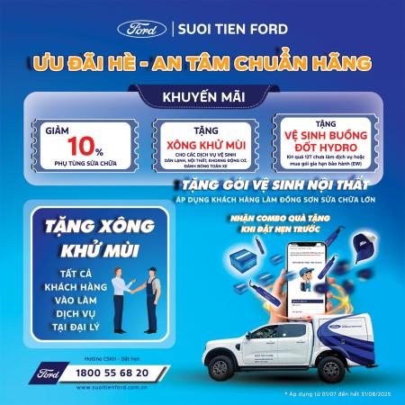 ƯU ĐÃI HÈ – AN TÂM CHUẨN HÃNG