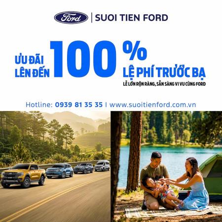 LỄ LỚN RỘN RÀNG, SẴN SÀNG VI VU CÙNG FORD