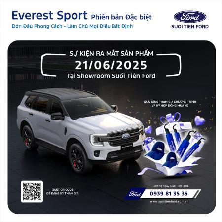 SỰ KIỆN RA MẮT FORD EVEREST SPORT SE – PHIÊN BẢN ĐẶC BIỆT
