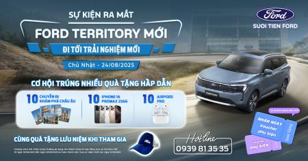 SỰ KIỆN RA MẮT FORD TERRITORY MỚI – MỞ RA TRẢI NGHIỆM MỚI