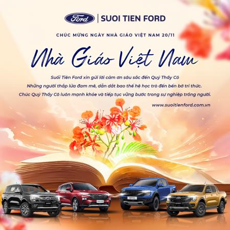 Suối Tiên Ford Chúc Mừng Ngày Nhà Giáo Việt Nam 20/11