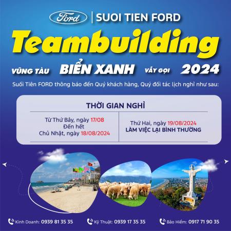 THÔNG BÁO LỊCH NGHỈ TEAM BUILDING 2024