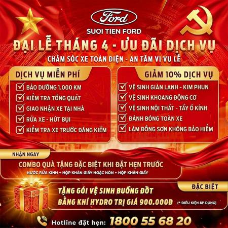 THÔNG BÁO ƯU ĐÃI – KHÔNG THỂ BỎ LỠ THÁNG 4