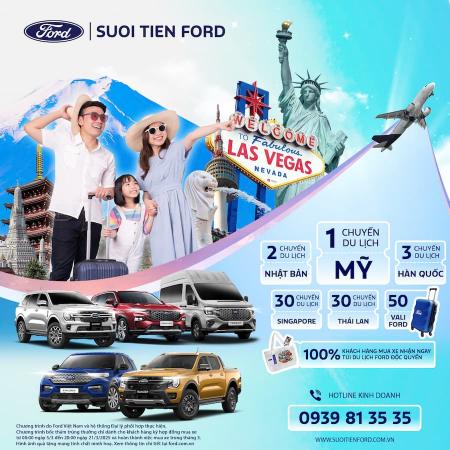 VẠN DẶM KHỞI SẮC CÙNG FORD