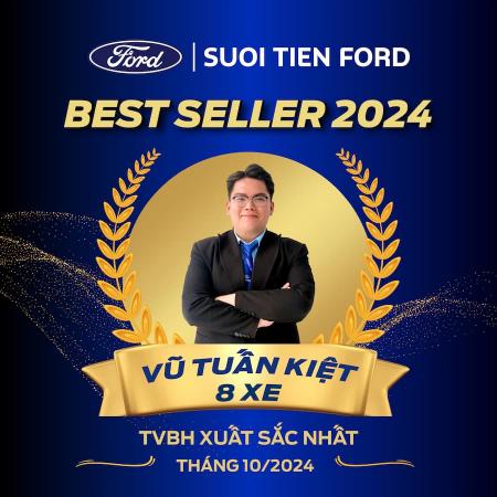 SUỐI TIÊN FORD VINH DANH CÁ NHÂN VÀ TẬP THỂ XUẤT SẮC THÁNG 10/2024