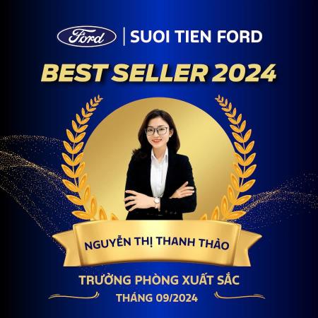 SUỐI TIÊN FORD VINH DANH NHỮNG CHIẾN BINH BÁN HÀNG XUẤT SẮC THÁNG 9/2024.