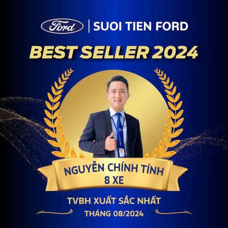 Suối Tiên Ford tự hào vinh danh Tư Vấn Bán Hàng và Trưởng Phòng Xuất Sắc trong tháng 8/2024.